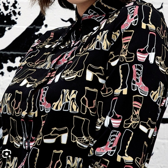 Straight To Hell Ladies Top Size Medium - Picture 2 of 8